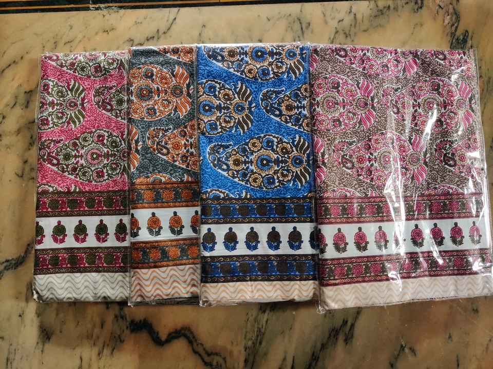 Jaipuri Design Cotton Double Bed Sheets King Size  uploaded by Laven Exclusive on 7/6/2023