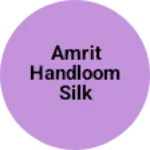 Business logo of Amrit handloom silk product