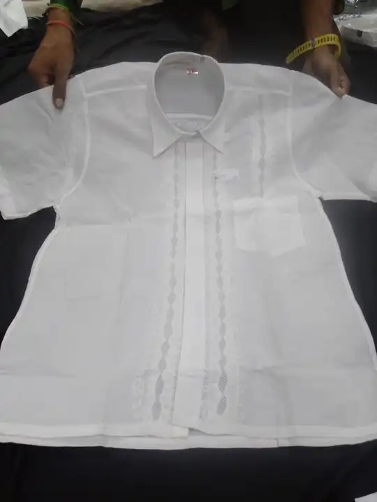 Men shirt cotton fabric uploaded by Lcf crafts (lucknow Chikan factory) on 7/6/2023