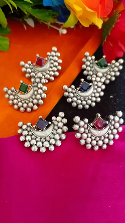Silver Lookalike Earrings Jhumkas uploaded by business on 7/6/2023