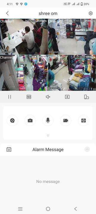 Shop Store Images of Shree Om Febric PTM market surat