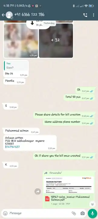 Post image don't take orders
he asks for original pics of the products ,video call , GST bill and then cancelled all the order waste soo much of time