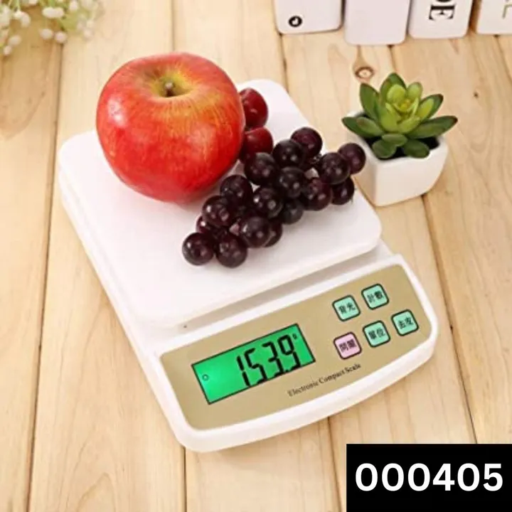 Kitchen square scale machine 10kg capacity  uploaded by The palak trading company on 7/6/2023