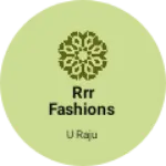 Business logo of RRR Fashions based out of Karim Nagar