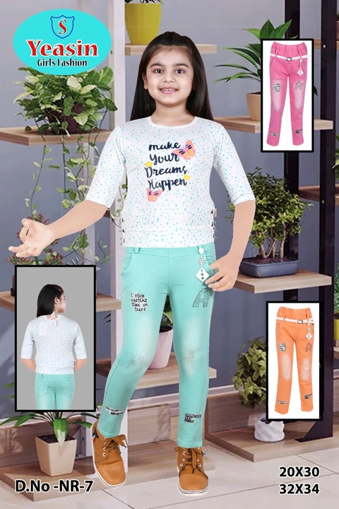 Girls denim suits uploaded by Official Deals on 7/6/2023