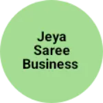 Business logo of Jeya saree business