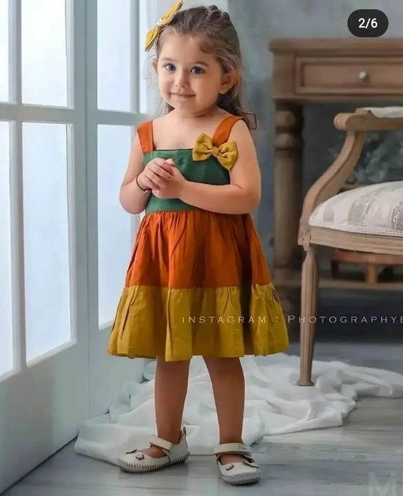 Baby color full frock uploaded by business on 7/6/2023