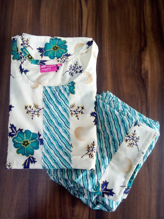 Cotton mix kurti with good quality wholesale price 370.MOQ 6 uploaded by Happy Happy Garment on 7/6/2023