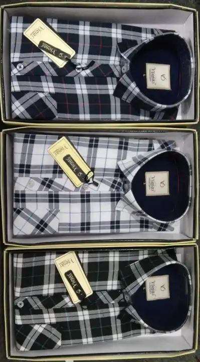 Mens cheks shirts uploaded by Cotton clap on 7/6/2023