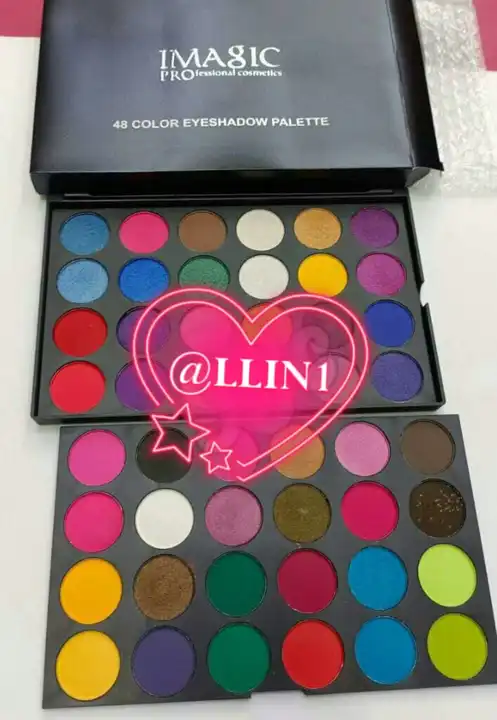 Imagic Professional 48 Colors Eyeshadow palette

Only 399/- sx no less

Superb Quality 👍 uploaded by @LLIN1 on 7/6/2023