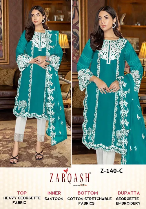 ZARQASH READYMADE COLLECTION  uploaded by Kaynat textile on 7/6/2023