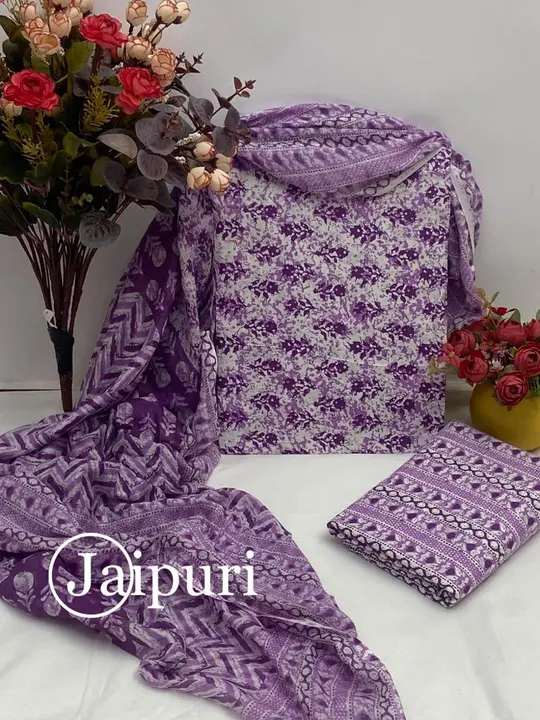 Jaipuri cotton  uploaded by Lk fashion on 7/6/2023