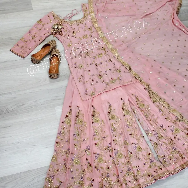 VF 185

♥️ PRESENTING NEW KURTI-PLAZZO  SET♥️

♥️ GOOD QUALITY HEAVY GEORGETTE TOP WITH  FULLY EMBRO uploaded by Ahmed fashion on 7/6/2023