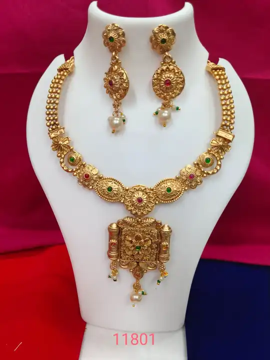 Necklace uploaded by Maharaja novelty on 7/6/2023