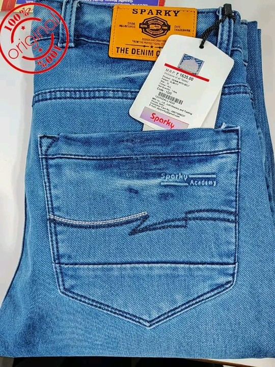 original Sparky jeans uploaded by Sri jaganath enterprises on 7/7/2023