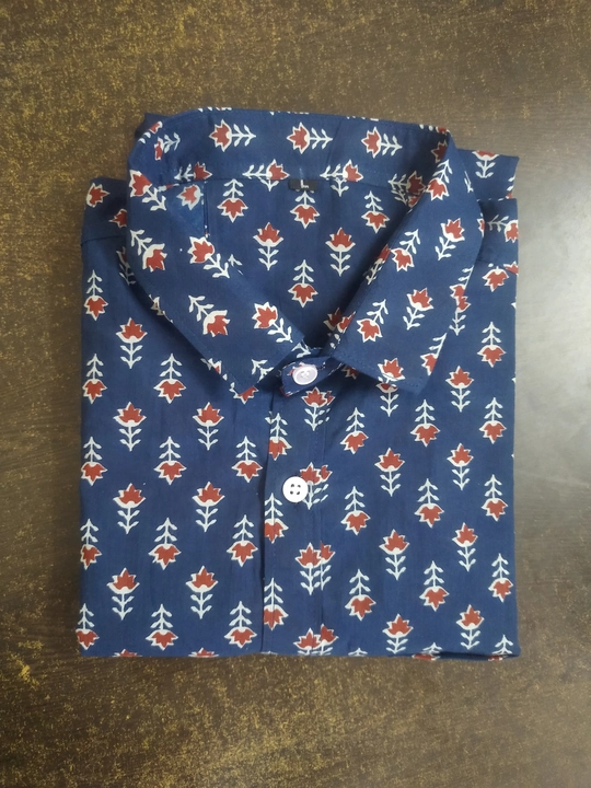 Cotton Sanganeri Printed Shirts  uploaded by business on 7/7/2023