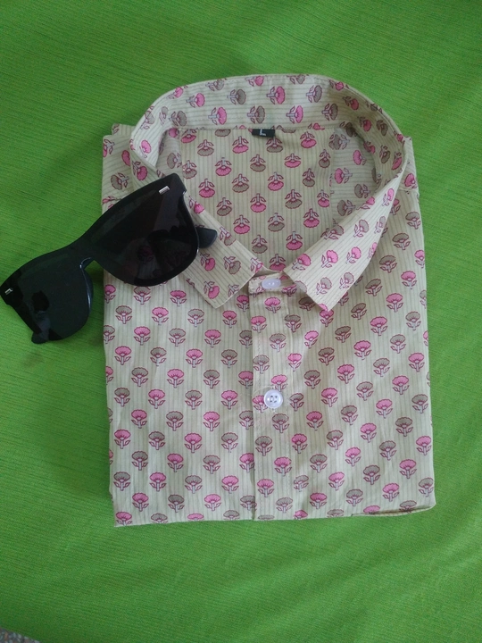 Cotton Shirts For Mens  uploaded by Khunas Arts on 7/7/2023