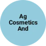 Business logo of Ag cosmetics and genaral store