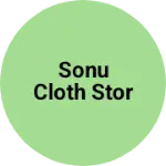 Business logo of Sonu cloth stor
