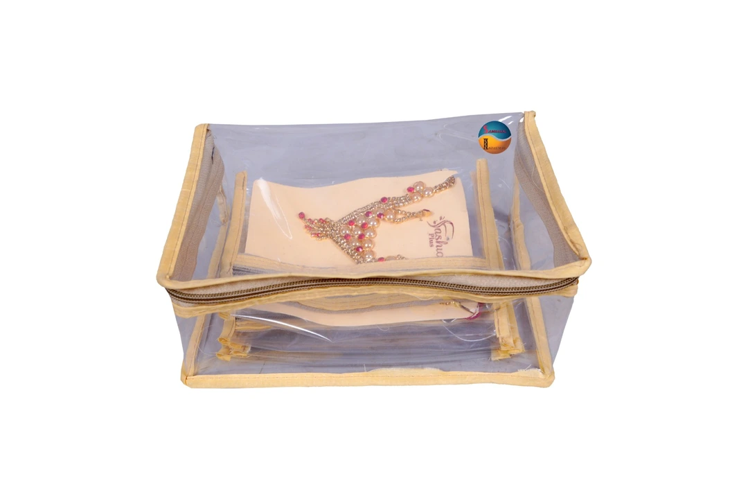 Pvc jawelry organizer kit with 6 pouch  uploaded by SAMRATHAL INDUSTRIES on 7/7/2023