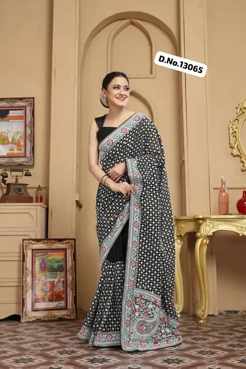 Exclusive arrivals…!!! 😍


*D.No.13065*

No of Pcs : 1
Fabric : Soft pure Georgett saree
Work : Vis uploaded by Maa Arbuda saree on 7/7/2023