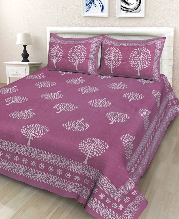 90*108 premium cotton 210TC for orders (MOQ-10) uploaded by Dikrati traders on 7/7/2023
