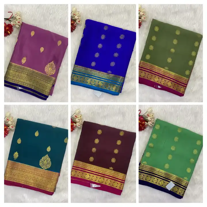 Mysore silk saree  uploaded by Satipriya fashion on 7/7/2023