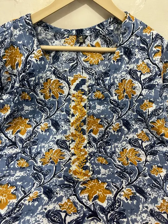 Cotton 60-60 3 piece with beautiful and attractive prints  uploaded by RADHE INTERNATIONAL on 7/7/2023
