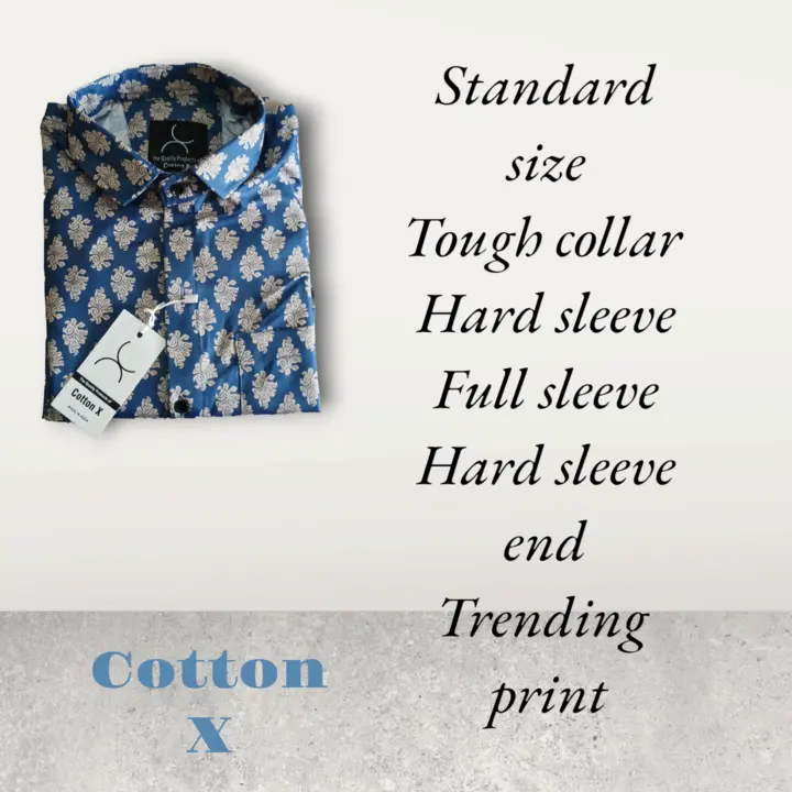Men's sky print cotton shirt  uploaded by Cotton X - Made in India  on 7/7/2023