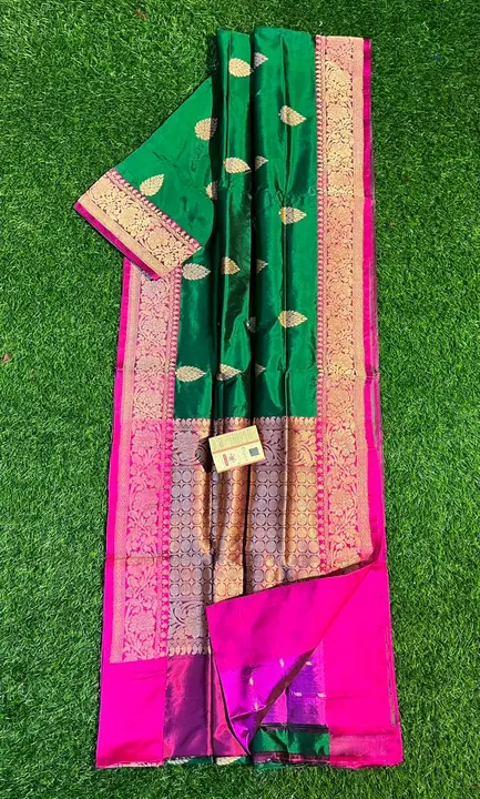Pure katan handloom banarasi silk sarees  uploaded by Zeya Textiles on 7/7/2023