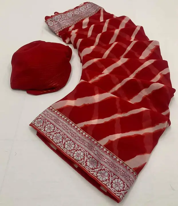 690/- ( INCLUDING 5% GST)

SINGLES AVAILABLE

*Fabric : Heavy Weight Less Saree with LEHERIYA Design uploaded by Aanvi fab on 7/7/2023