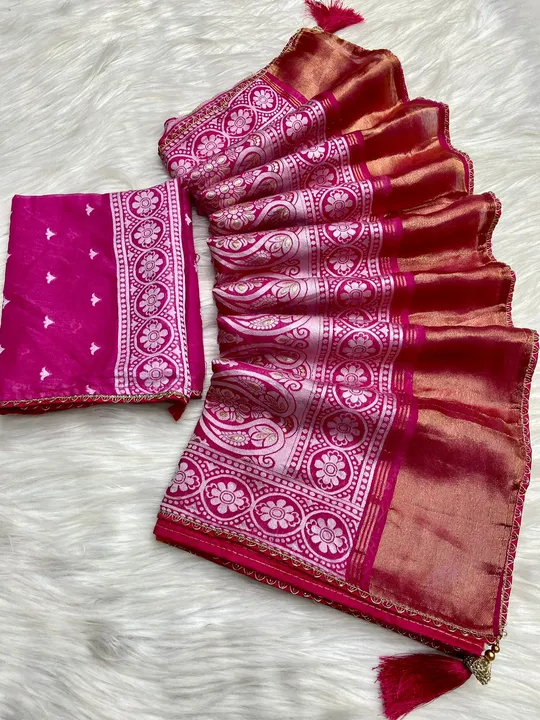 Saree uploaded by Ranjan fabrics on 7/7/2023