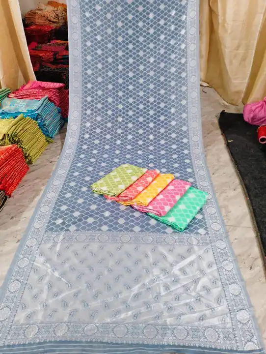 Cotton saree uploaded by business on 7/7/2023