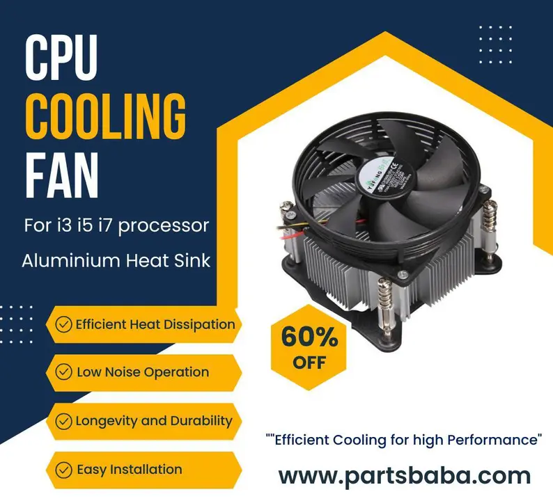 Post image Buy CPU Cooling Fan with Aluminium Heat Sink for i3, i5, i7 processor only on PartsBaba
Click the link to buy
https://bit.ly/3NXWjKv