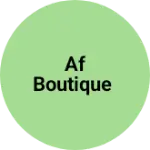 Business logo of Af boutique