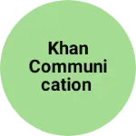 Business logo of Khan communication
