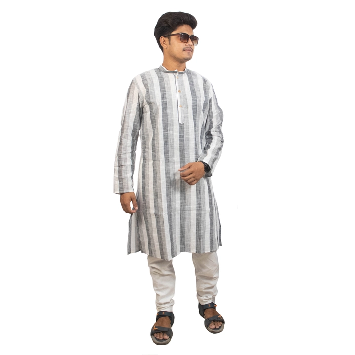 pure cotton khadi man's panjabi uploaded by Archisa boutique & Collection on 7/7/2023