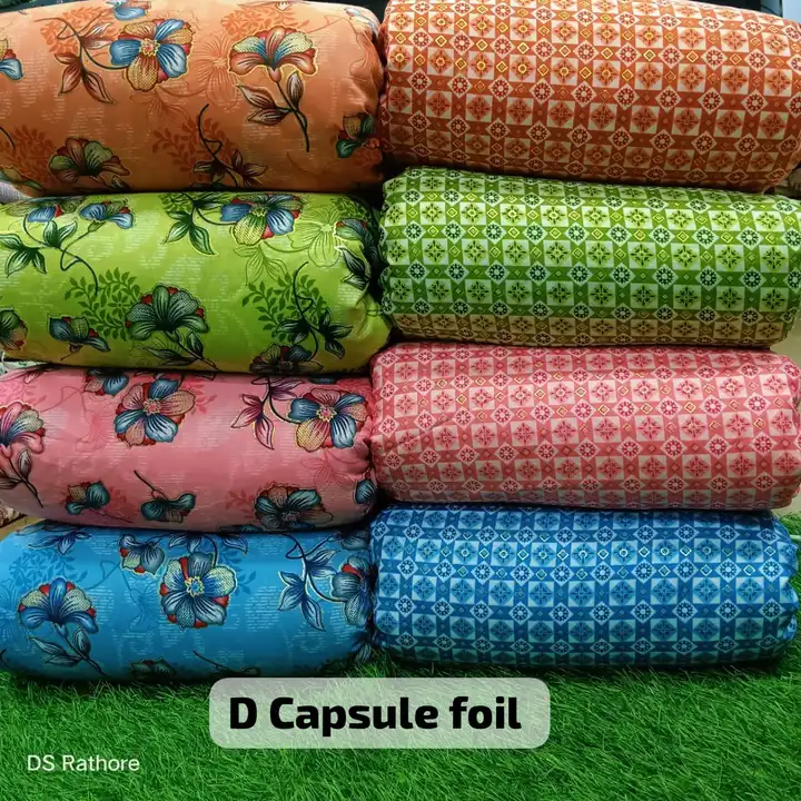 D capsule foil print  uploaded by Mataji Fashion on 7/7/2023