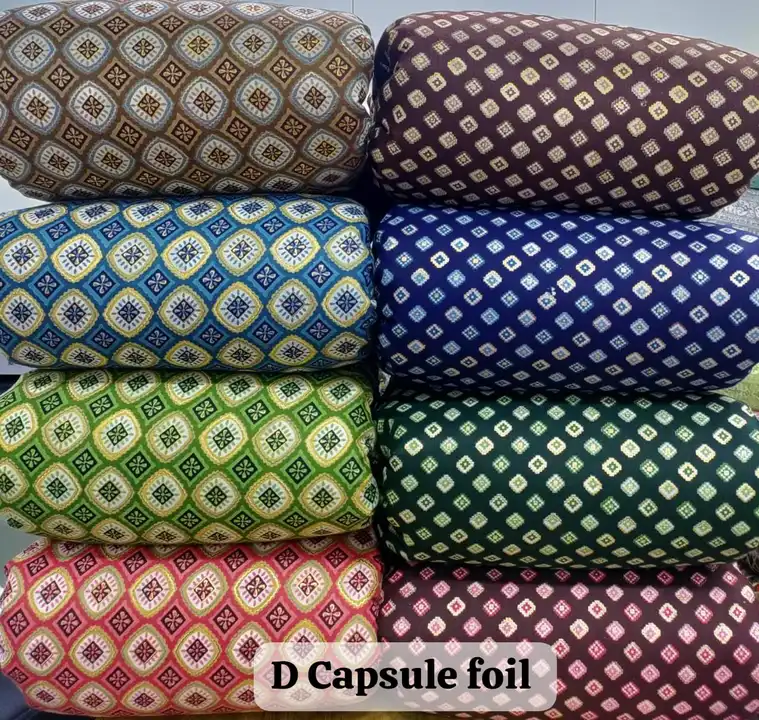 D capsule foil print  uploaded by Mataji Fashion on 7/7/2023