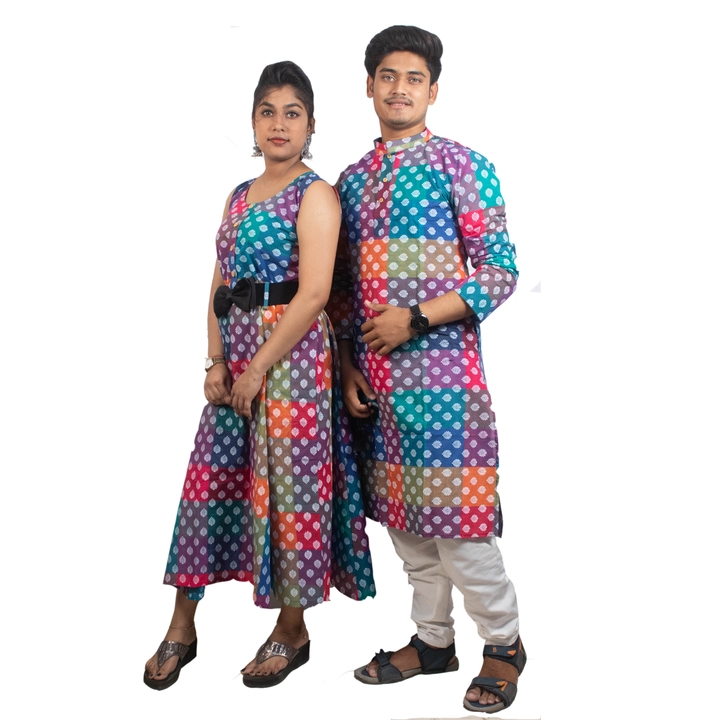 Pure cotton block printed  couples  set uploaded by Archisa boutique & Collection on 7/7/2023