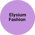 Business logo of Elysium fashion