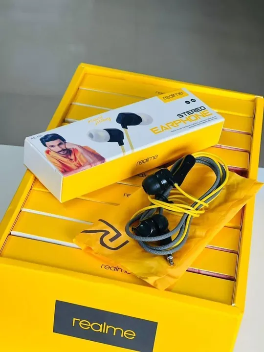 Realm stereo Earphone uploaded by Dadhimati Mobile Accessories on 7/7/2023