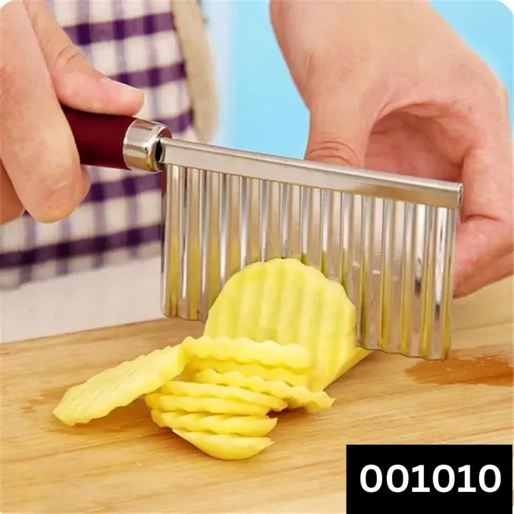 Crinkle cut knife potato chips cutter  uploaded by The palak trading company on 7/7/2023