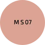 Business logo of M S 07