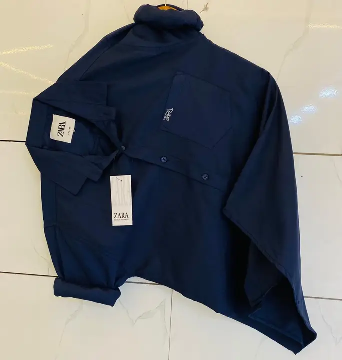 Zara cotton premium party wear shirt  uploaded by Panther garments - manufacturing  on 7/7/2023