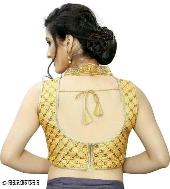 High Neck Hand Work blouse uploaded by blouse walaa on 7/7/2023