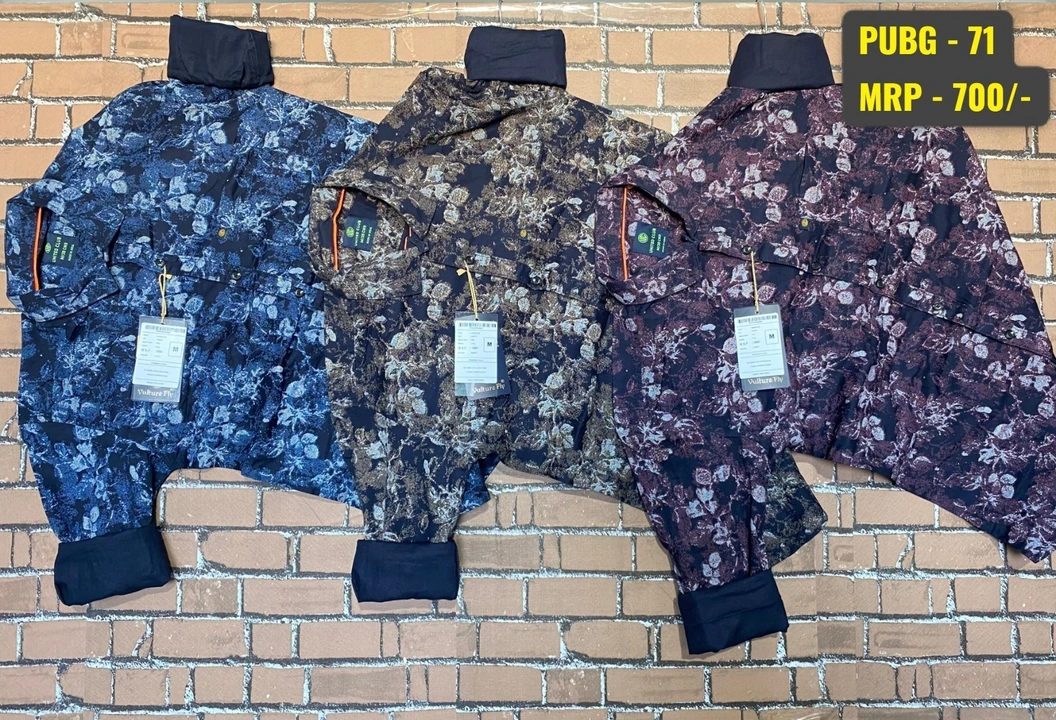 United Club Pubg 71 Floral Printed Casual Shirt For Men uploaded by Soni Fashion on 7/7/2023