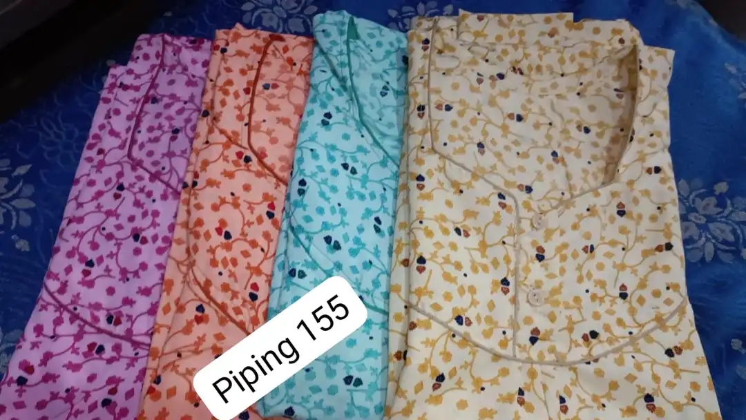 Cotton gown  uploaded by PARI GARMEMTS T-Shirt Leggings kurti on 7/7/2023