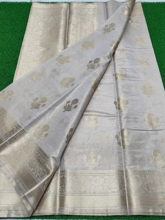 Banarsi Soft Tissu Saree uploaded by Meenawala Fabrics on 7/7/2023