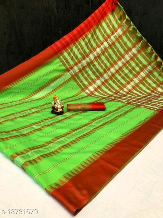 *Beautyfull cotton silk saree* uploaded by Surat fashion on 7/7/2023